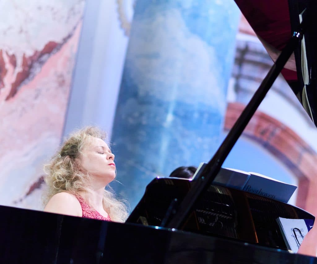 Portrait during performance